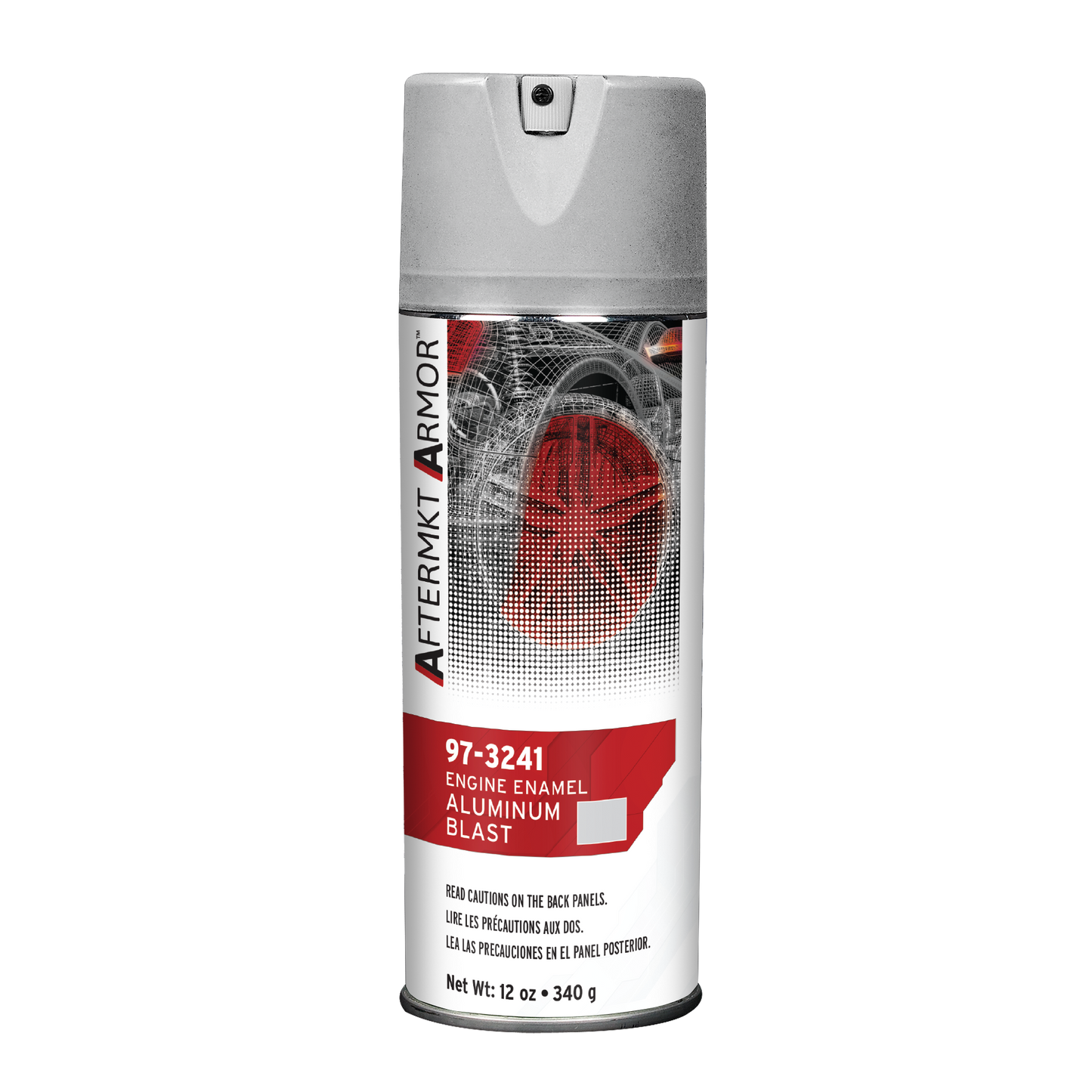 High-Heat Engine Enamel - Aluminum Blast