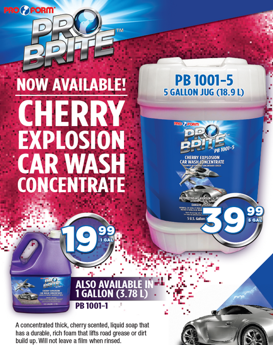 CHERRY EXPLOSION CAR WASH CONCENTRATE